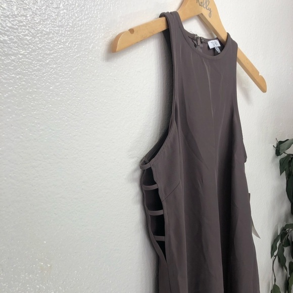 NWT Tobi Brown Cutout Dress - Picture 3 of 6